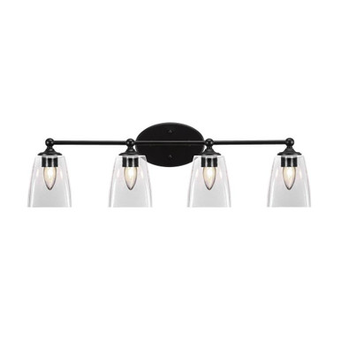 Capri 4 Light Vanity Light 29.25 Inch Wide by Toltec - 5914-2925875