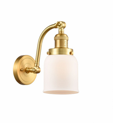 Bell 1 Light Adjustable Wall Sconce 11.5 Inch X 5 Inch Wide by Innovations - 515-1W-SG-G51