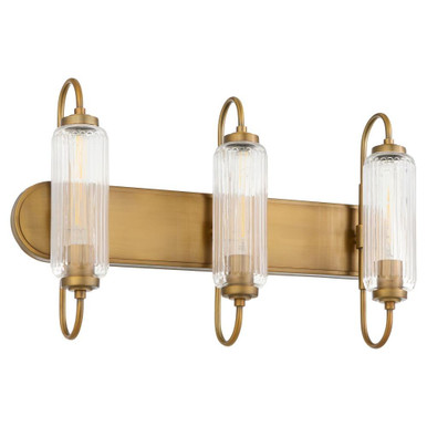 Saunders Maltings 3 Light Bath Vanity 14.5 Inch Tall and 24 Inch Wide by BSH - 183-BEL-5301984