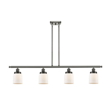 Bell 4 Light Stem hung Island 10 Inch Tall and 48 Inch Wide by Innovations - 916-4I-G5