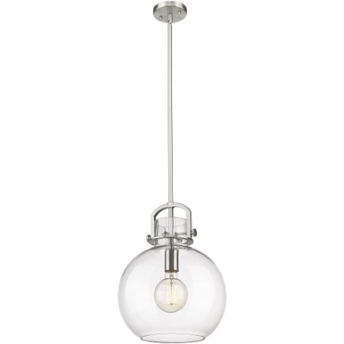 Newton Sphere 1 Light Stem Hung Mini Pendant 15.38 X 12 Inch by Innovations - 410-1SM-G410-12