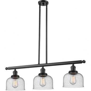 Bell 3 Light Stem Adjustable Island 13 Inch X 40.5 Inch Wide by Innovations - 213-OB-G74