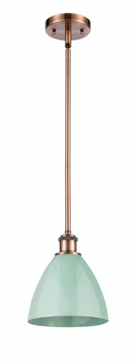 Plymouth 1 Light Pendant 9.5 Inch Tall and 7.5 Inch Wide by Innovations - 516-1S-AC-MBD-75-SF