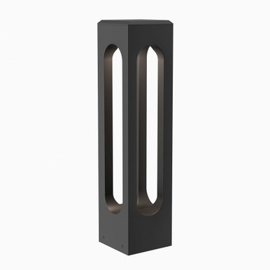 Altar 7.9W 1 LED Bollard Light 26 Inch Tall and 6 Inch Wide by WAC - 6704-30BK