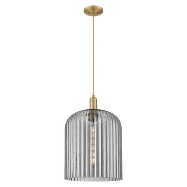 Bridal Veil 1 Light Cord hung Mini Pendant 18.33 X 12 by Innovations - 716-1P-BB-G559-12SM