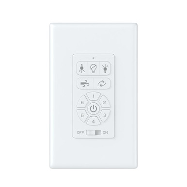 Accessory DC Full Function Wall Control 4.6 InchX1.8 Inch Wide by Progress - C2672