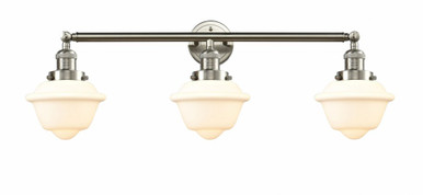 Oxford 3 Light Bath Vanity 10 Inch Tall and 34 Inch Wide by Innovations - 205-SN-G531
