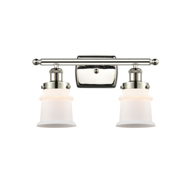 Canton 2 Light Bath Vanity 9.5 Inch Tall and 15.25 Inch Wide by Innovations - 916-2W-G18S