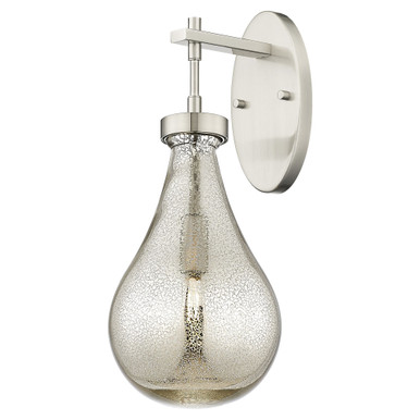 Owego 1 Light Wall Sconce 17.5 Inch Tall and 7 Inch Wide by Innovations - 451-1W-SN-G451-7ME