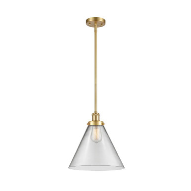 Cone 1 Light Mini Pendant 12.25 Inch Tall X 11.75 Inch Wide by Innovations - 916-1S-G4L