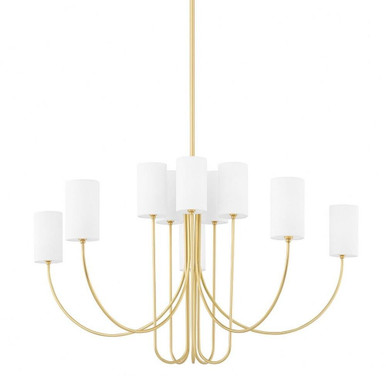 Harlem 10 Light Oversized Chandelier by Hudson Valley - 6848