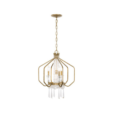 Barcelona 2 Light Pendant 24 Inch Tall and 18 Inch Wide by Varaluz - 270P04BK