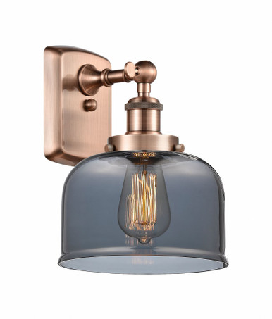Bell 1 Light Wall Sconce 13 Inch Tall and 8 Inch Wide by Innovations - 916-1W-AC-G73