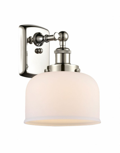 Bell 1 Light Wall Sconce 13 Inch Tall and 8 Inch Wide by Innovations - 916-1W-PN-G71