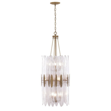Aurora 9 Light Pendant 46.5 Inch Tall and 18 Inch Wide by Varaluz - 557F09HG