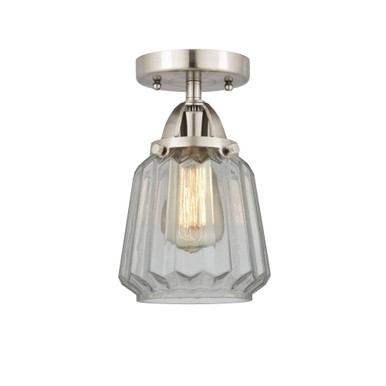 Chatham 1 Light Semi Flush Mount 9.25 Inch and 7 Inch Wide by Innovations - 288-1C-G142