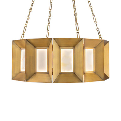 Austen 9.3W 12 LED Chandelier 13.5 Inch Tall X 36 Inch Wide by Modern Forms - PD604636-AB