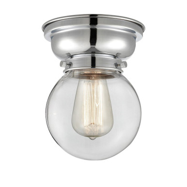 Beacon 1 Light Flush Mount 8.38 Inch Tall and 6 Inch Wide by Innovations - 623-1F-PC-G202-6