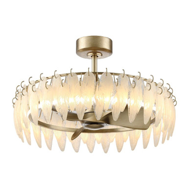 Ogden - 1 Light Fandelier-20.3 Inch Tall and 32 Inch Wide - F5007