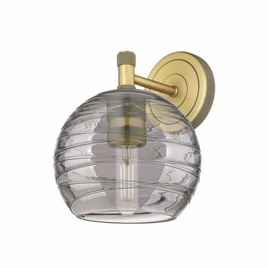 Crown Point 1 Light Wall Sconce 8.5 Inch and 5.88 Inch Wide by Innovations - 434-1W-BB-G1213-6SM