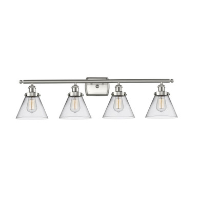 Cone 4 Light Bath Vanity 10.13 Inch Tall and 38 Inch Wide by Innovations - 916-4W-G4