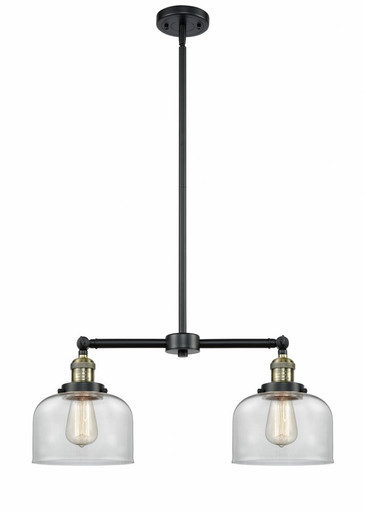 Bell 2 Light Stem Adjustable Down Island 10 and 21 Inch by Innovations - 209-BAB-G72