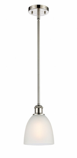 Castile 1 Light Mini Pendant 9 Inch Tall and 6 Inch Wide by Innovations - 516-1S-PN-G381