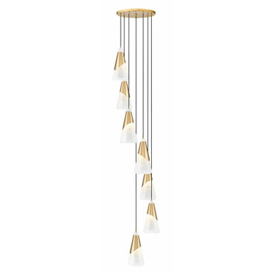 Aimie 7 Light Chandelier 15.75 Inch Tall and 18 Inch Wide by Z Lite - 828P7-7R