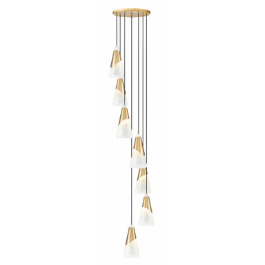 Aimie 7 Light Chandelier 15.75 Inch Tall and 18 Inch Wide by Z Lite - 828P7-7R