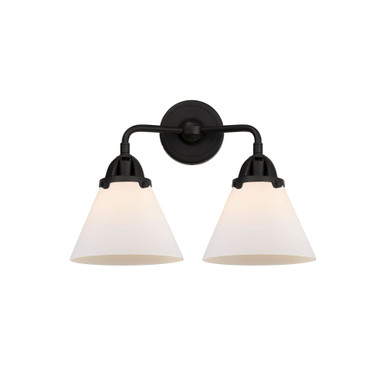 Cone 2 Light Bath Vanity 12.38 Inch Tall and 15.75 Inch Wide by Innovations - 288-2W-G4