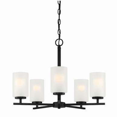 Carmine 5 Light Medium Chandelier by Designers Fountain - D239M-5CH