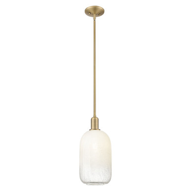 Brookhaven Cloche 1 Light Mini Pendant 15.63 and 7 Inch Wide by Innovations - 716-1S-BB-G482-7OP