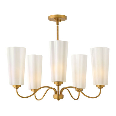 Honey 10W 5 LED Chandelier 14 Inch Tall and 28 Inch Wide by Lark - 83715DA
