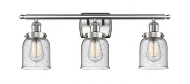 Bell 3 Light Bath Vanity 12 Inch Tall and 26 Inch Wide by Innovations - 916-3W-SN-G54