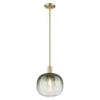 Brookhaven Sphere 1 Light Mini Pendant 12.63X10.5 Inch Wide by Innovations - 716-1S-CB-G481-10SL