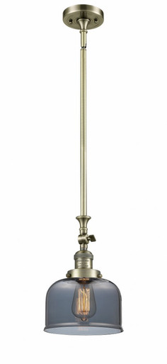 Bell 1 Light Adjustable Mini Pendant 11.63 X 7.75 Inch Wide by Innovations - 206-AB-G73