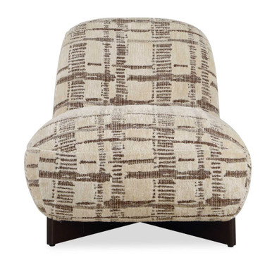 Evans Armless Accent Chair 30.3 Inch Tall and 28.7 Inch Wide by Uttermost - 53084