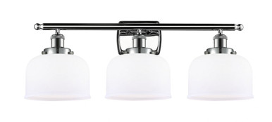 Bell 3 Light Bath Vanity 11 Inch Tall and 28 Inch Wide by Innovations - 916-3W-PC-G71