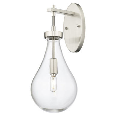 Owego 1 Light Wall Sconce 17.5 Inch Tall and 7 Inch Wide by Innovations - 451-1W-SN-G451-7CL