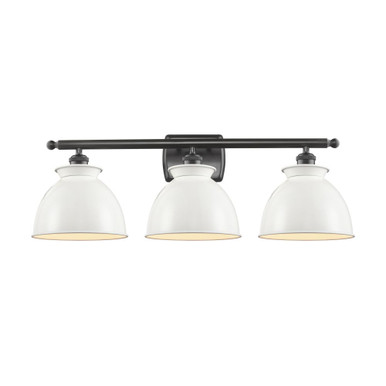 Adirondack 3 Light Bath Vanity 9.5 Inch and 28.25 Inch Wide by Innovations - 516-3W-M14