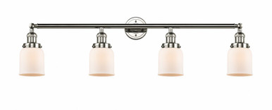 Bell 4 Light Adjustable Bath Vanity 9.75 Inch X 42 Inch Wide by Innovations - 215-PN-G51