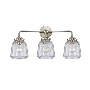 Chatham 3 Light Bath Vanity 9 Inch Tall and 24 Inch Wide by Innovations - 284-3W-G142