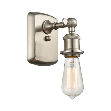 Bare Bulb 100W 1 LED Wall Sconce 6 Inch Tall X 4.5 Inch Wide by Innovations - 516-1W-LED