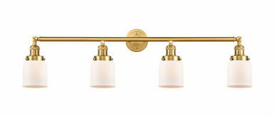 Bell 4 Light Adjustable Bath Vanity 9.75 Inch X 42 Inch Wide by Innovations - 215-SG-G51
