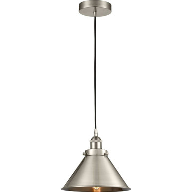 Briarcliff 100W 1 LED Cord hung Mini Pendant 8.5 X 10 by Innovations - 616-1PH-M10-LED