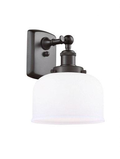 Bell 1 Light Wall Sconce 13 Inch Tall and 8 Inch Wide by Innovations - 916-1W-OB-G71