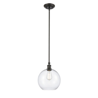 Concord 100W 1 LED Mini Pendant 13 Inch Tall X 10 Inch Wide by Innovations - 341-1S-BK-G122-10-LED