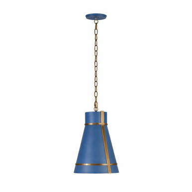 Brasserie 1 Light Mini Pendant 16.5 Inch Tall and 12.5 Inch Wide by Varaluz - 536M01FBBRZ