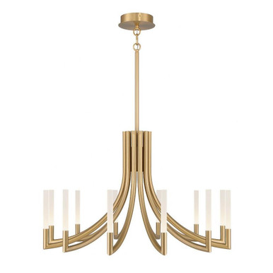 Olette 40W 12 LED Chandelier 22 Inch Tall and 36 Inch Wide by Eurofase - 49011
