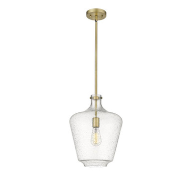 Norwalk 100W 1 LED Stem Hung Mini Pendant 16.25X12 Inch Wide by Innovations - 493-1S-G50-12-LED
